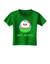 Happy Huladays Christmas Penguin - Red and Green Toddler T-Shirt Dark-Toddler T-Shirt-TooLoud-Royal-Blue-2T-Davson Sales