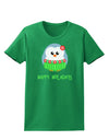 Happy Huladays Christmas Penguin - Red and Green Womens Dark T-Shirt-TooLoud-Kelly-Green-X-Small-Davson Sales