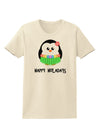Happy Huladays Holiday Penguin - Christmas Womens T-Shirt-Womens T-Shirt-TooLoud-Natural-X-Small-Davson Sales