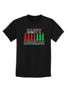 Happy Kwanzaa Candles Childrens Dark T-Shirt-Childrens T-Shirt-TooLoud-Black-X-Small-Davson Sales