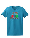 Happy Kwanzaa Candles Womens Dark T-Shirt-Womens T-Shirt-TooLoud-Turquoise-X-Small-Davson Sales
