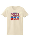 Happy Labor Day ColorText Womens T-Shirt-Womens T-Shirt-TooLoud-Natural-X-Small-Davson Sales