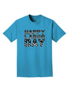 Happy Labor Day Text Adult Dark T-Shirt-Mens T-Shirt-TooLoud-Turquoise-Small-Davson Sales