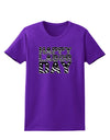 Happy Labor Day Text Womens Dark T-Shirt-TooLoud-Purple-X-Small-Davson Sales