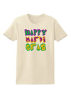 Happy Mardi Gras Text 2 Womens T-Shirt-Womens T-Shirt-TooLoud-Natural-X-Small-Davson Sales