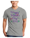 Happy Mother's Day (CURRENT YEAR) Adult V-Neck T-shirt by TooLoud-Mens V-Neck T-Shirt-TooLoud-HeatherGray-Small-Davson Sales