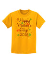 Happy Mother's Day (CURRENT YEAR) Childrens T-Shirt by TooLoud-Childrens T-Shirt-TooLoud-Gold-X-Small-Davson Sales