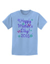 Happy Mother's Day (CURRENT YEAR) Childrens T-Shirt by TooLoud-Childrens T-Shirt-TooLoud-Light-Blue-X-Small-Davson Sales