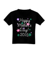 Happy Mother's Day (CURRENT YEAR) Toddler T-Shirt Dark by TooLoud-Toddler T-Shirt-TooLoud-Black-2T-Davson Sales