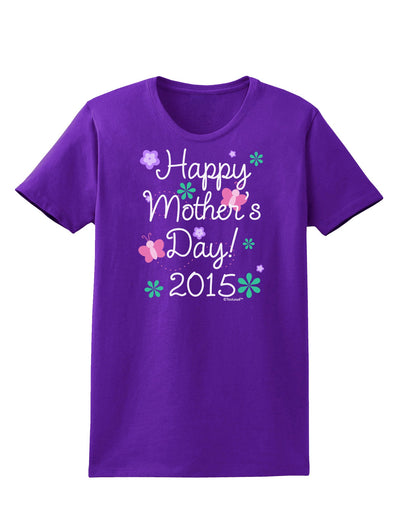 Happy Mother's Day (CURRENT YEAR) Womens Dark T-Shirt by TooLoud-Womens T-Shirt-TooLoud-Purple-X-Small-Davson Sales