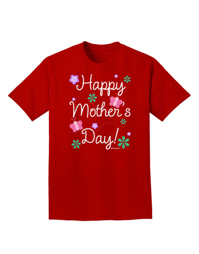 Happy Mother's Day Design Adult Dark T-Shirt by TooLoud-Mens T-Shirt-TooLoud-Red-Small-Davson Sales