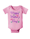 Happy Mother's Day Design Baby Romper Bodysuit by TooLoud-Baby Romper-TooLoud-Light-Pink-06-Months-Davson Sales