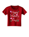 Happy Mother's Day Design Toddler T-Shirt Dark by TooLoud-Toddler T-Shirt-TooLoud-Red-2T-Davson Sales