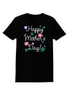 Happy Mother's Day Design Womens Dark T-Shirt by TooLoud-Womens T-Shirt-TooLoud-Black-X-Small-Davson Sales