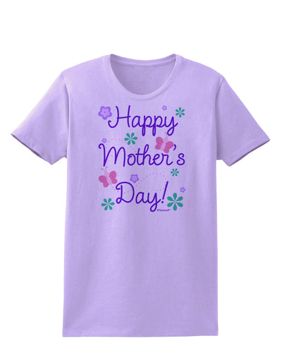 Happy Mother's Day Design Womens T-Shirt by TooLoud-Womens T-Shirt-TooLoud-Lavender-X-Small-Davson Sales