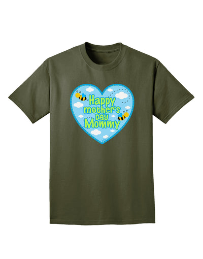 Happy Mother's Day Mommy - Blue Adult Dark T-Shirt by TooLoud-Mens T-Shirt-TooLoud-Military-Green-Small-Davson Sales