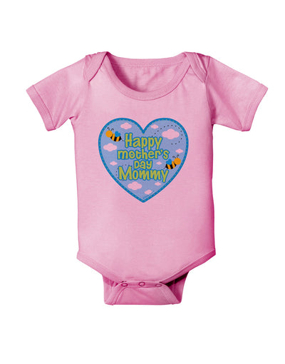 Happy Mother's Day Mommy - Blue Baby Romper Bodysuit by TooLoud-Baby Romper-TooLoud-Light-Pink-06-Months-Davson Sales