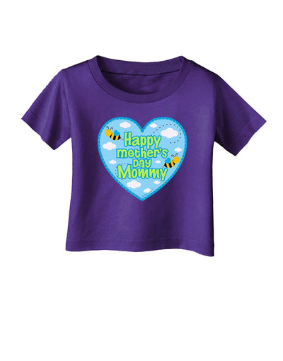 Happy Mother's Day Mommy - Blue Infant T-Shirt Dark by TooLoud-Infant T-Shirt-TooLoud-Purple-06-Months-Davson Sales