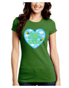 Happy Mother's Day Mommy - Blue Juniors Crew Dark T-Shirt by TooLoud-T-Shirts Juniors Tops-TooLoud-Kiwi-Green-Juniors Fitted X-Small-Davson Sales