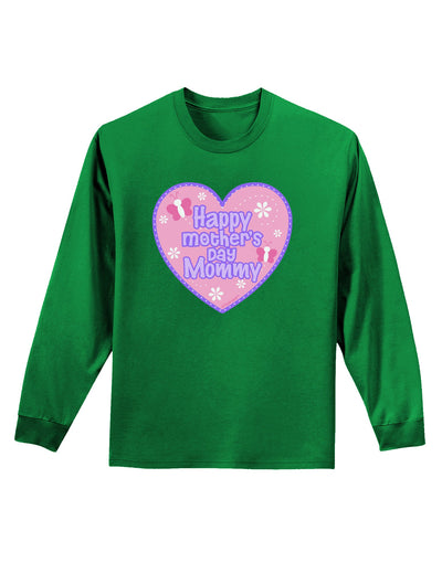 Happy Mother's Day Mommy - Pink Adult Long Sleeve Dark T-Shirt by TooLoud-TooLoud-Kelly-Green-Small-Davson Sales