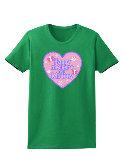 Happy Mother's Day Mommy - Pink Womens Dark T-Shirt by TooLoud-Womens T-Shirt-TooLoud-Kelly-Green-X-Small-Davson Sales