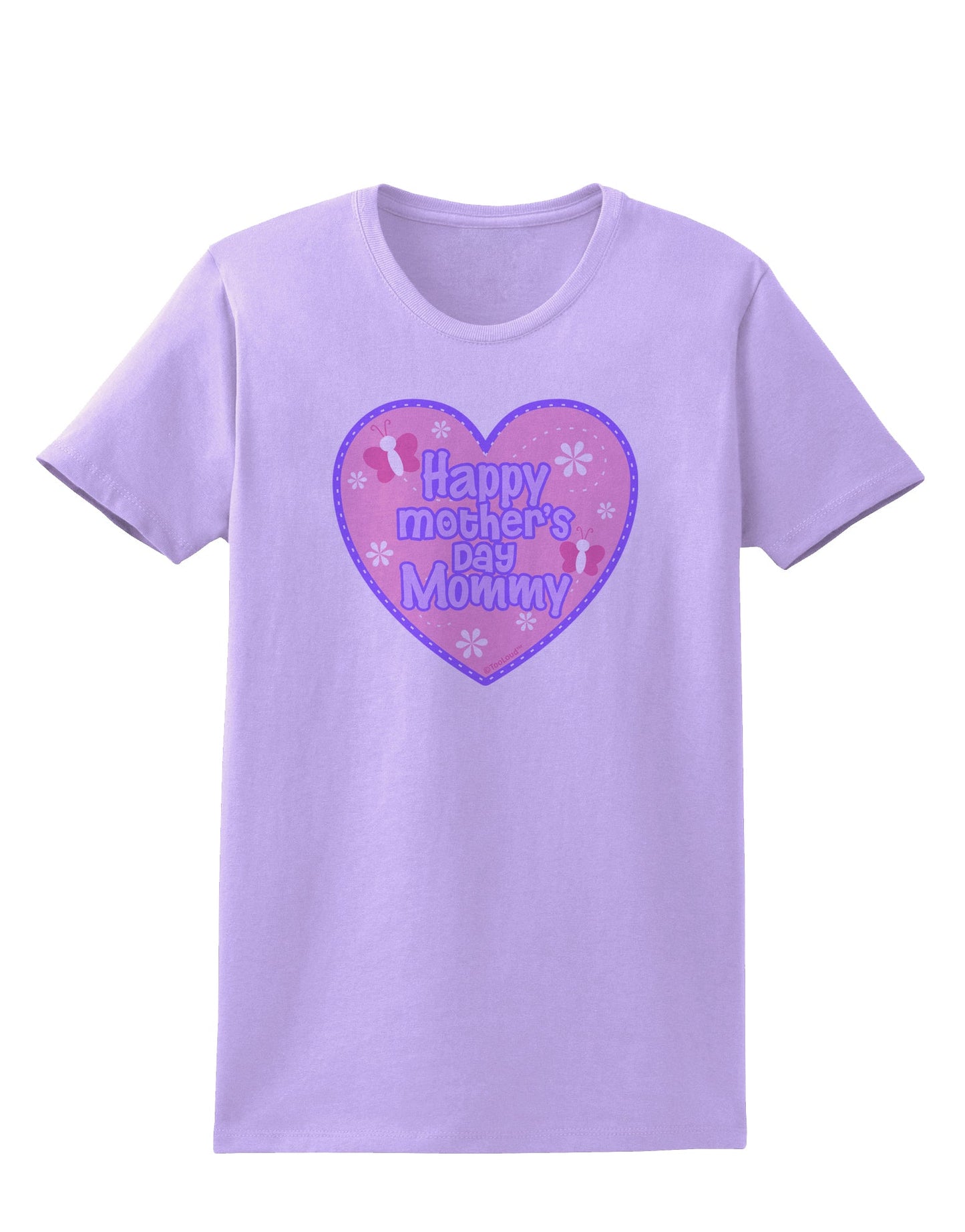 Happy Mother's Day Mommy - Pink Womens T-Shirt by TooLoud-Womens T-Shirt-TooLoud-Lavender-X-Small-Davson Sales