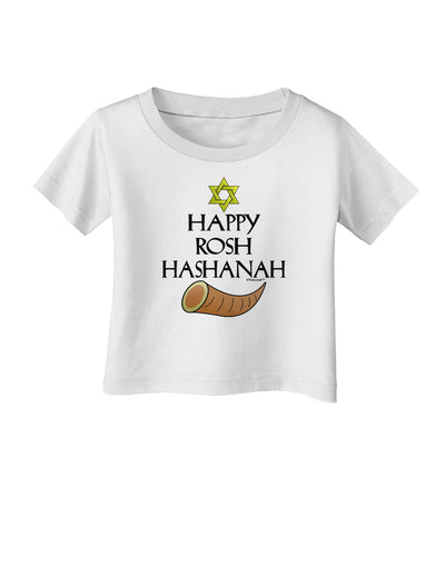 Happy Rosh Hashanah Infant T-Shirt-Infant T-Shirt-TooLoud-White-06-Months-Davson Sales