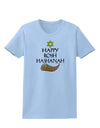 Happy Rosh Hashanah Womens T-Shirt-Womens T-Shirt-TooLoud-Light-Blue-X-Small-Davson Sales