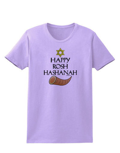 Happy Rosh Hashanah Womens T-Shirt-Womens T-Shirt-TooLoud-Lavender-X-Small-Davson Sales