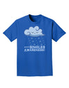 Happy Singles Awareness Day Adult Dark T-Shirt-Mens T-Shirt-TooLoud-Royal-Blue-Small-Davson Sales