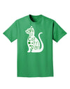 Happy St. Catty's Day - St. Patrick's Day Cat Adult Dark T-Shirt by TooLoud-Mens T-Shirt-TooLoud-Kelly-Green-Small-Davson Sales