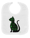 Happy St. Catty's Day - St. Patrick's Day Cat Baby Bib by TooLoud