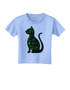 Happy St. Catty's Day - St. Patrick's Day Cat Toddler T-Shirt by TooLoud-Toddler T-Shirt-TooLoud-Aquatic-Blue-2T-Davson Sales