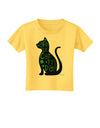 Happy St. Catty's Day - St. Patrick's Day Cat Toddler T-Shirt by TooLoud-Toddler T-Shirt-TooLoud-Yellow-2T-Davson Sales