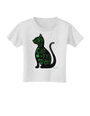 Happy St. Catty's Day - St. Patrick's Day Cat Toddler T-Shirt by TooLoud-Toddler T-Shirt-TooLoud-White-2T-Davson Sales