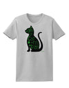 Happy St. Catty's Day - St. Patrick's Day Cat Womens T-Shirt by TooLoud-Womens T-Shirt-TooLoud-AshGray-X-Small-Davson Sales