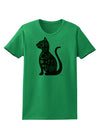 Happy St. Catty's Day - St. Patrick's Day Cat Womens T-Shirt by TooLoud-Womens T-Shirt-TooLoud-Kelly-Green-X-Small-Davson Sales