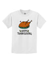 Happy Thanksgiving Childrens T-Shirt-Childrens T-Shirt-TooLoud-White-X-Small-Davson Sales