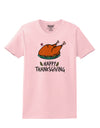 Happy Thanksgiving Womens T-Shirt-Womens T-Shirt-TooLoud-PalePink-X-Small-Davson Sales