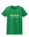 Happy Three Kings Day - 3 Crowns Womens Dark T-Shirt by TooLoud-Womens T-Shirt-TooLoud-Kelly-Green-X-Small-Davson Sales