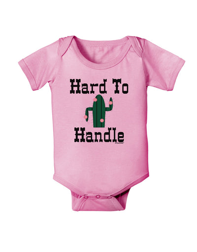Hard To Handle Cactus Baby Romper Bodysuit by TooLoud-TooLoud-Pink-06-Months-Davson Sales