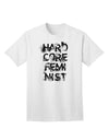 Hardcore Feminist Adult T-Shirt-Mens T-Shirt-TooLoud-White-Small-Davson Sales