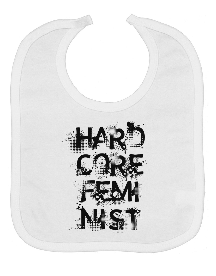 Hardcore Feminist Baby Bib