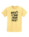 Hardcore Feminist Childrens T-Shirt-Childrens T-Shirt-TooLoud-Daffodil-Yellow-X-Small-Davson Sales