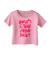 Hardcore Feminist - Pink Infant T-Shirt-Infant T-Shirt-TooLoud-Candy-Pink-06-Months-Davson Sales