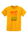 Hardcore Feminist - Rainbow Childrens T-Shirt-Childrens T-Shirt-TooLoud-Gold-X-Small-Davson Sales