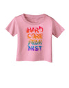 Hardcore Feminist - Rainbow Infant T-Shirt-Infant T-Shirt-TooLoud-Candy-Pink-06-Months-Davson Sales