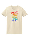 Hardcore Feminist - Rainbow Womens T-Shirt-Womens T-Shirt-TooLoud-Natural-X-Small-Davson Sales