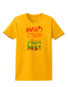 Hardcore Feminist - Rainbow Womens T-Shirt-Womens T-Shirt-TooLoud-Gold-X-Small-Davson Sales