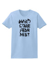 Hardcore Feminist Womens T-Shirt-Womens T-Shirt-TooLoud-Light-Blue-X-Small-Davson Sales